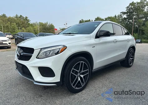 2016 Mercedes-Benz Gle Coupe 450 4Matic z USA, uszkodzony, nr VIN 4JGED6EB8GA047879